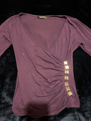 Women's blouse purple like new, size M