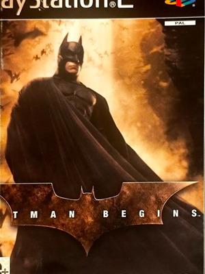 Batman Begins PS2 παιχνίδι μεταχειρισμένο, δράση περιπέτεια