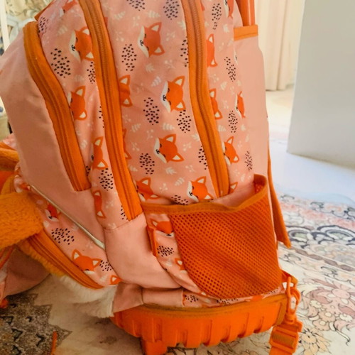 Primary school trolley bag set used with two pencil cases and small bags