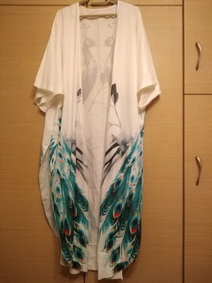 Κιμονό μακρύ σαν καινούργιο με υπέροχο σχέδιο