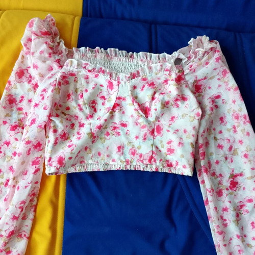 Shein blouse size S, pink