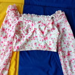 Shein blouse size S, pink