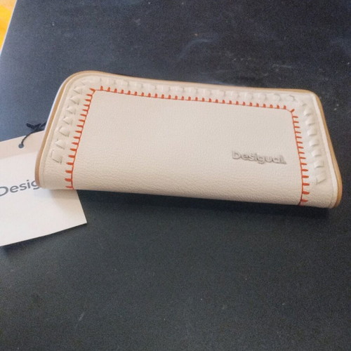 Desigual wallet large white new