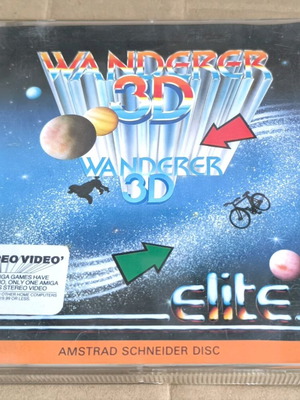 Wanderer 3D (Elite) (Amstrad Disk) like new