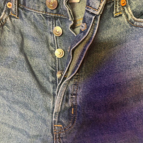 H&M women's jeans used, blue, size M