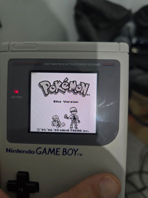 Gameboy DMG με οθόνη IPS και μπαταρία 2000 mAh καινούργιο