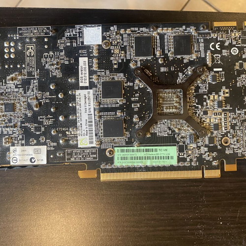 XFX Radeon HD 5770 graphics card used, for repair or parts