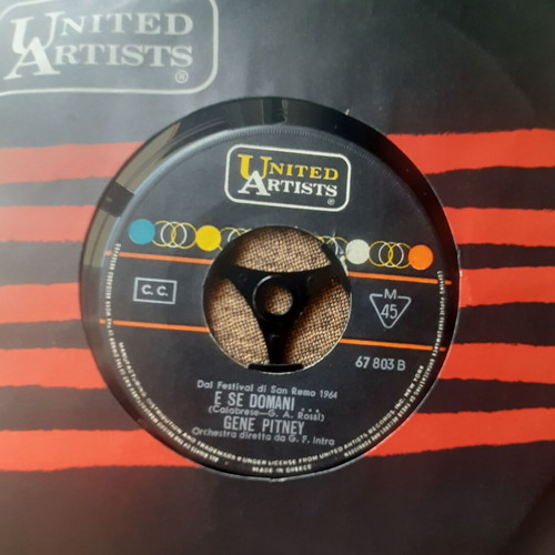 Gene Pitney Quando Vedrai La Mia Ragazza 7" single used, pop