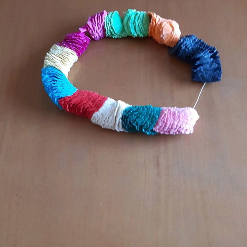 Hawaiian necklace used for carnival