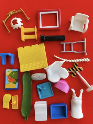 Playmobil parts set, like new, 20 pieces