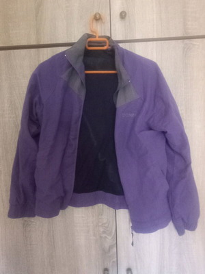 Donnay lightweight jacket used, purple, size S