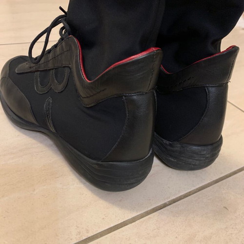Gian Mario sneakers new, black, genuine leather, size 40