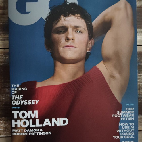 GQ Magazine Summer 2026 Issue with Tom Holland Cover new