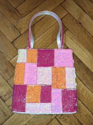 Folli Follie small handbag new, pink and orange