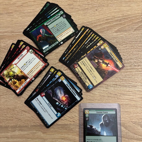 Star Wars Legends of the Force authentic cards new, pack of 40