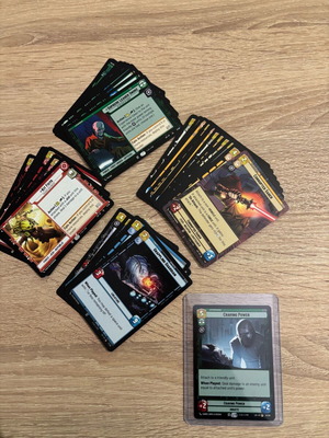 Star Wars Legends of the Force authentic cards new, pack of 40