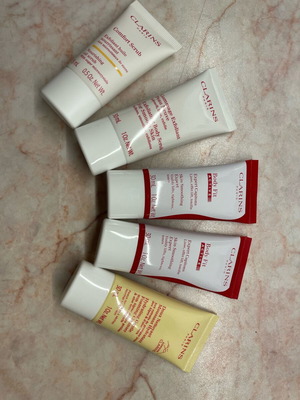 Clarins skin care routine new
