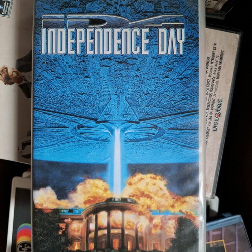 Independence Day VHS tape used, subtitled
