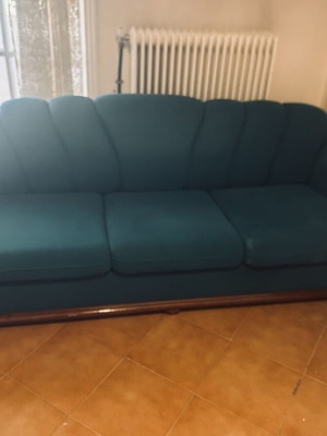Three-seater folding sofa bed like new