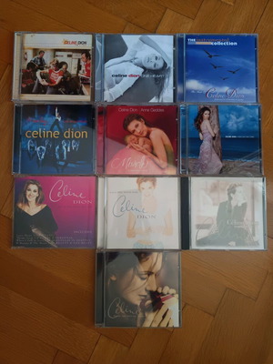 Celine Dion CD pack of 10 like new