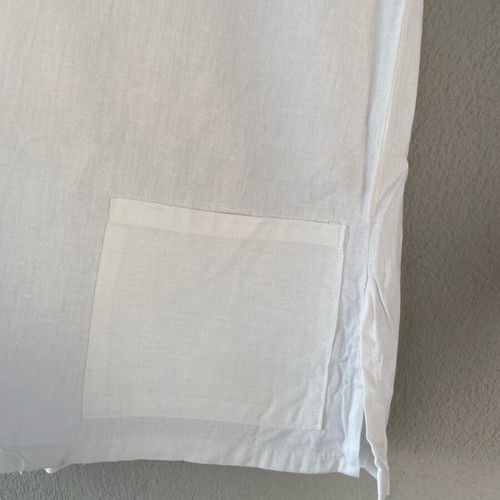 White kaftan like new, 100% cotton, Greek craftsmanship