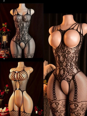 Sexy lingerie set of 3 pieces black, new