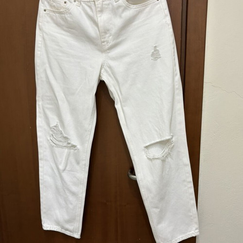 Pull & Bear women's jeans like new, size S, white