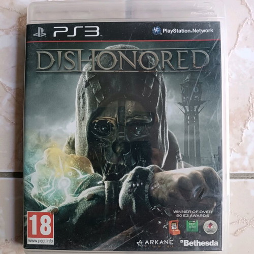 Dishonored PlayStation 3 game like new, CIB