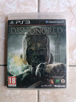 Dishonored PlayStation 3 game like new, CIB