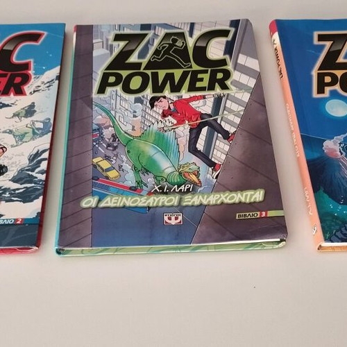 Zac Power Psychogios issues 1,2,3 like new pack
