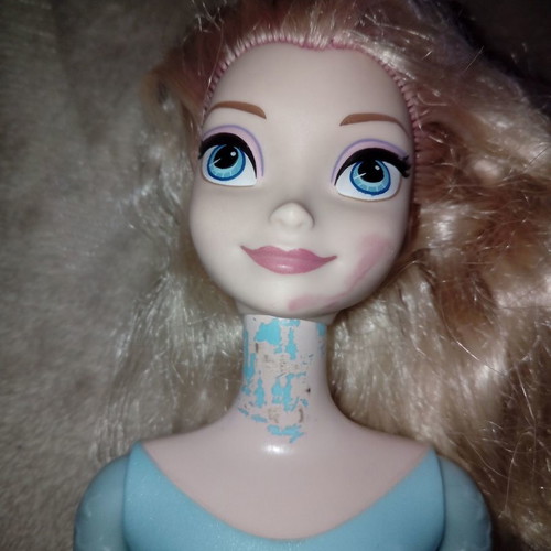 Princess Elsa (CFB73) by Mattel used for OOAK