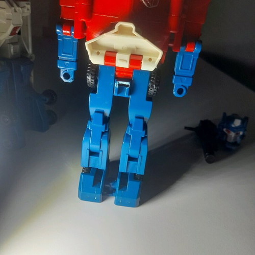 Optimus Prime used toy with missing parts