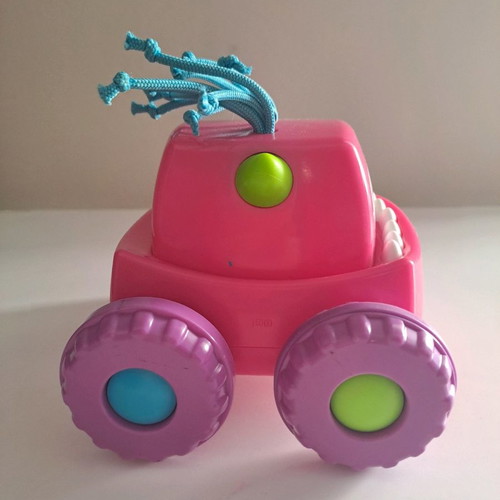 Fisher Price pink vehicle used Press N' Go