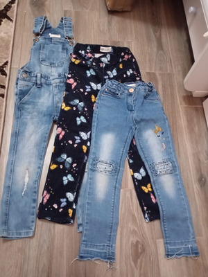 Girls' clothing set like new, pack of 3 for 4-year-old