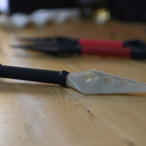 3D Printed Kunai 26cm new, glow in the dark