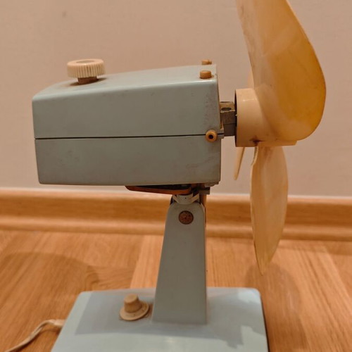 Vintage Calor table fan used, 1970s