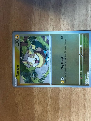 Pokémon Card Yamper like new