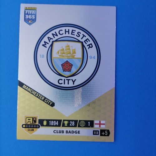 Manchester City club badge like new