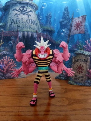 One Piece Hatchan (Hachi) 3D Printed Figure new, handmade collectible