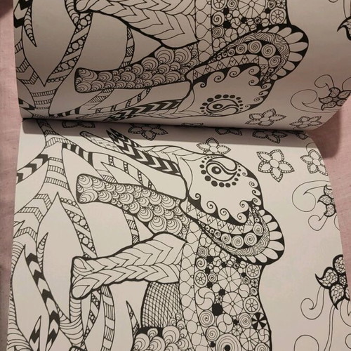 Mandalas Adult Coloring Book The Animal Kingdom like new