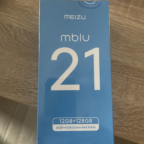 Meizu mblu 21 smartphone 6GB RAM 128GB Titan Black