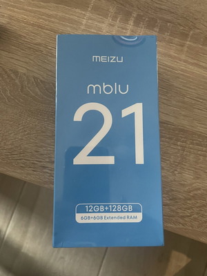 Meizu mblu 21 smartphone 6GB RAM 128GB Titan Black
