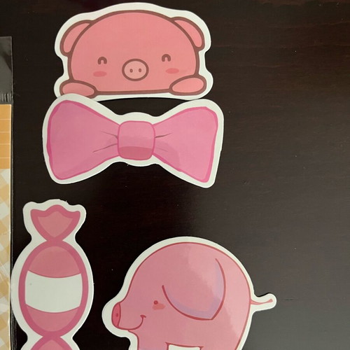 Piggy gift set new with accessories and stationery
