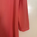 Celestino coral airy shirt tunic with zipper, women's M