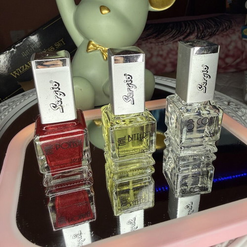 Sergio nail polish set of 3 colours
