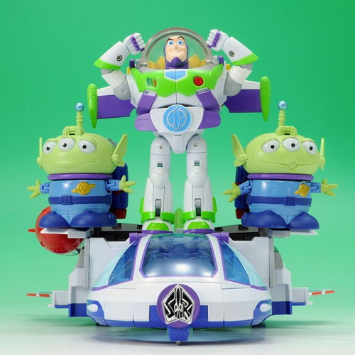 Toy Story Tamashii Nations Bandai Chogattai Buzz the Space Ranger Robo Diecast new