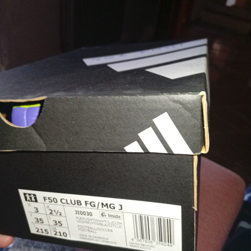 Adidas Kids F50 Performance League Soccer Shoes Size 35 Like New