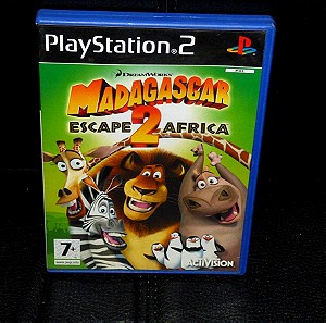 MADAGASCAR  Escape 2 Africa PLAYSTATION 2 COMPLETE