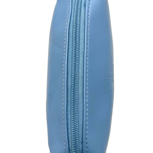Ferragamo Parfums Light Blue Handbag Used Vanity Case