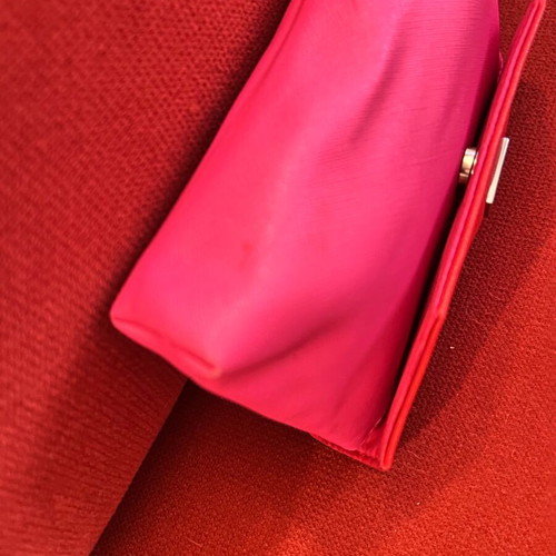 KIKO Milano two-tone cosmetic pouch like new, red and pink